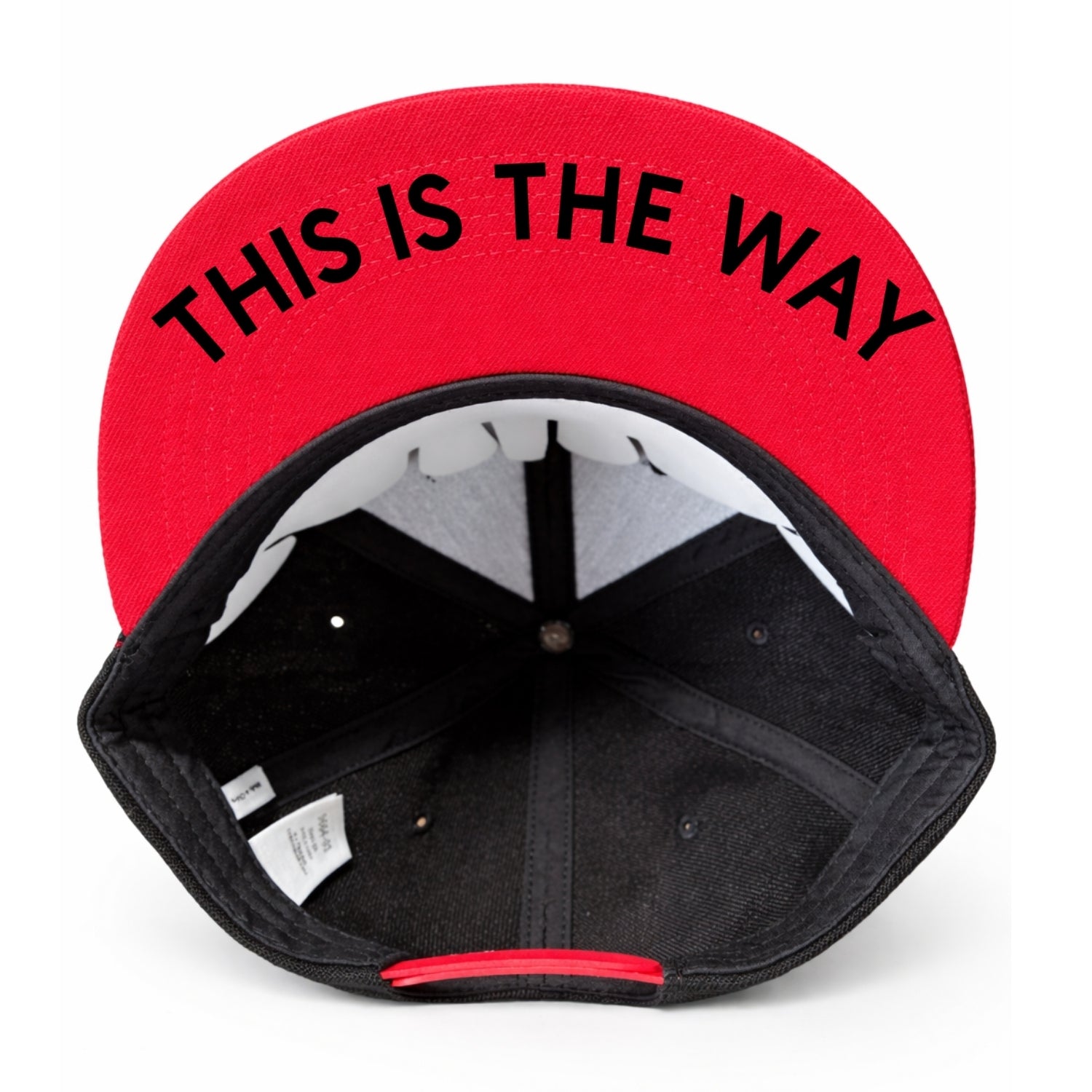 Mandalorian This Is The Way Embroidered Flat Brim Baseball Cap