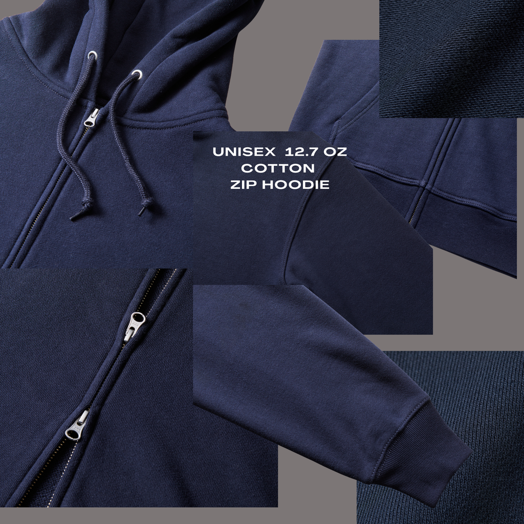 Sudadera con capucha de algodón grueso de 450 g/m²