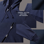 Sudadera con capucha de algodón grueso de 450 g/m²