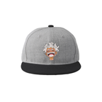Luffy Gear 5 Joy Boy One Piece Embroidered Flat Brim Baseball Cap