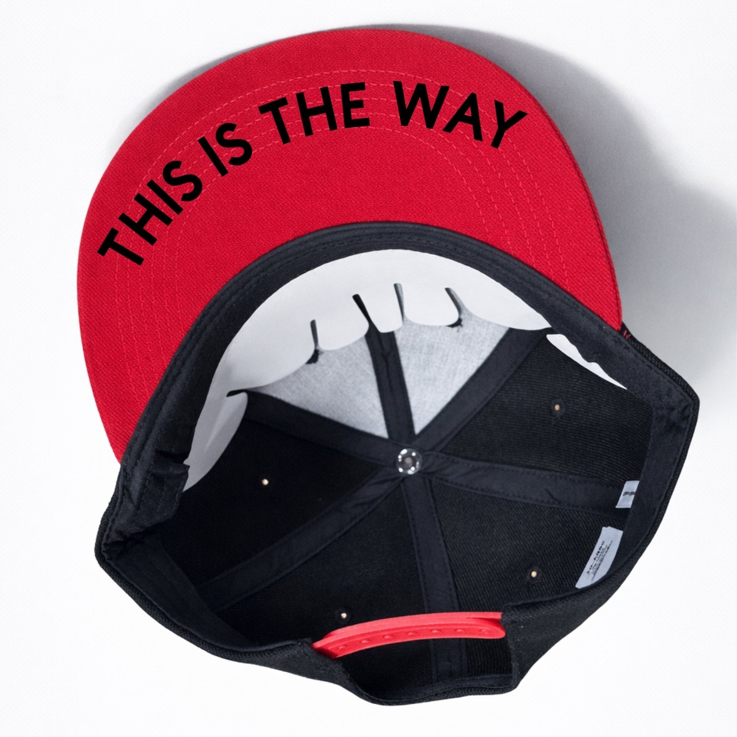 Mandalorian This Is The Way Embroidered Flat Brim Baseball Cap