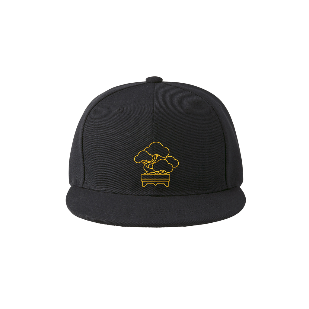 Bonsái Japonés | Gorra Artística de Edición Limitada con Visera Plana Bordada