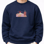 Andrew Joyce x Familia Fabrica: Premium 450 GSM Heavyweight Embroidered Chureito Pagoda Sweatshirt