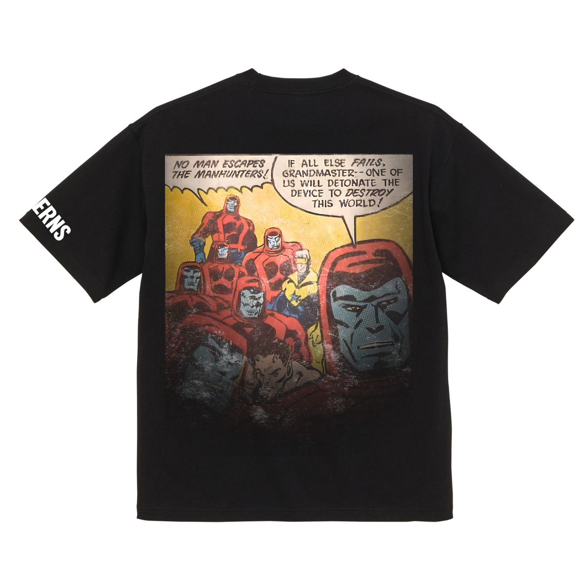 Vintage Green Lantern Manhunters Nostalgic Retro Organic Cotton Graphic T shirt 200 GSM