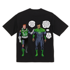 Green Lantern DC Comics Guy Gardner John Stewart Organic Cotton Graphic T shirt 200 GSM