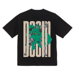 Camiseta Vintage de Quadrinhos do Doutor Destino Marvel Era de Prata Rara Retrô Dr. Doom