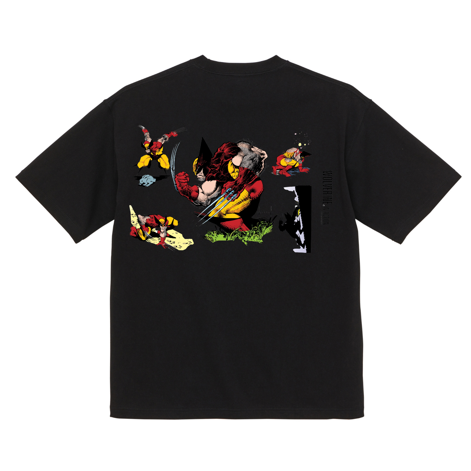 Camiseta Gráfica de Algodón Orgánico Wolverine X Men