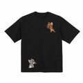 Embroidered Tom & Jerry Premium Cotton Heavyweight T shirt