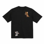 Embroidered Tom & Jerry Premium Cotton Heavyweight T shirt