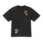 Embroidered Tom & Jerry Premium Cotton Heavyweight T shirt