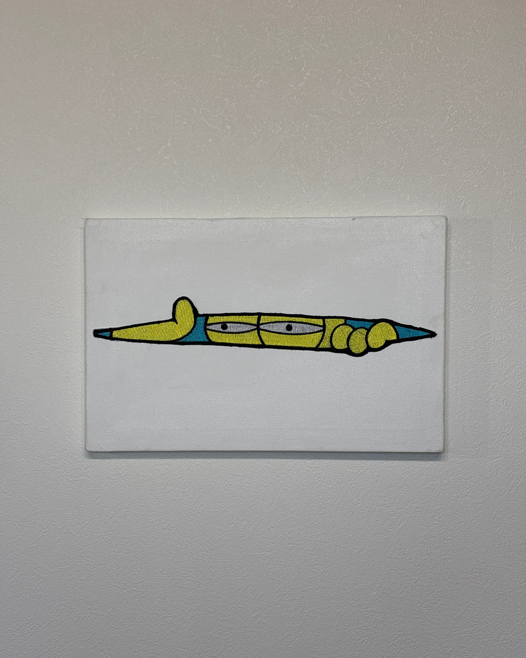 ホーマー・シンプソンの刺繍入り壁飾りキャンバスフレーム