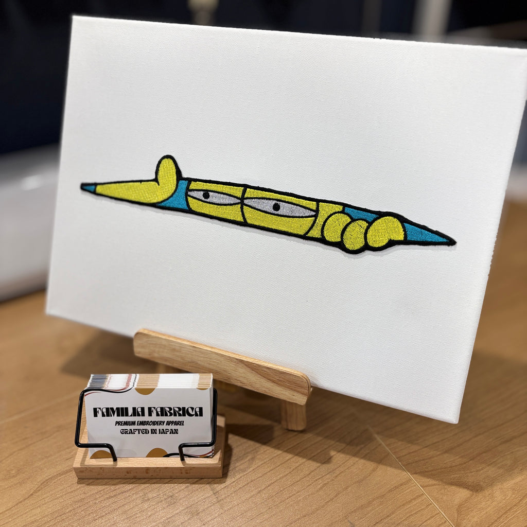 ホーマー・シンプソンの刺繍入り壁飾りキャンバスフレーム