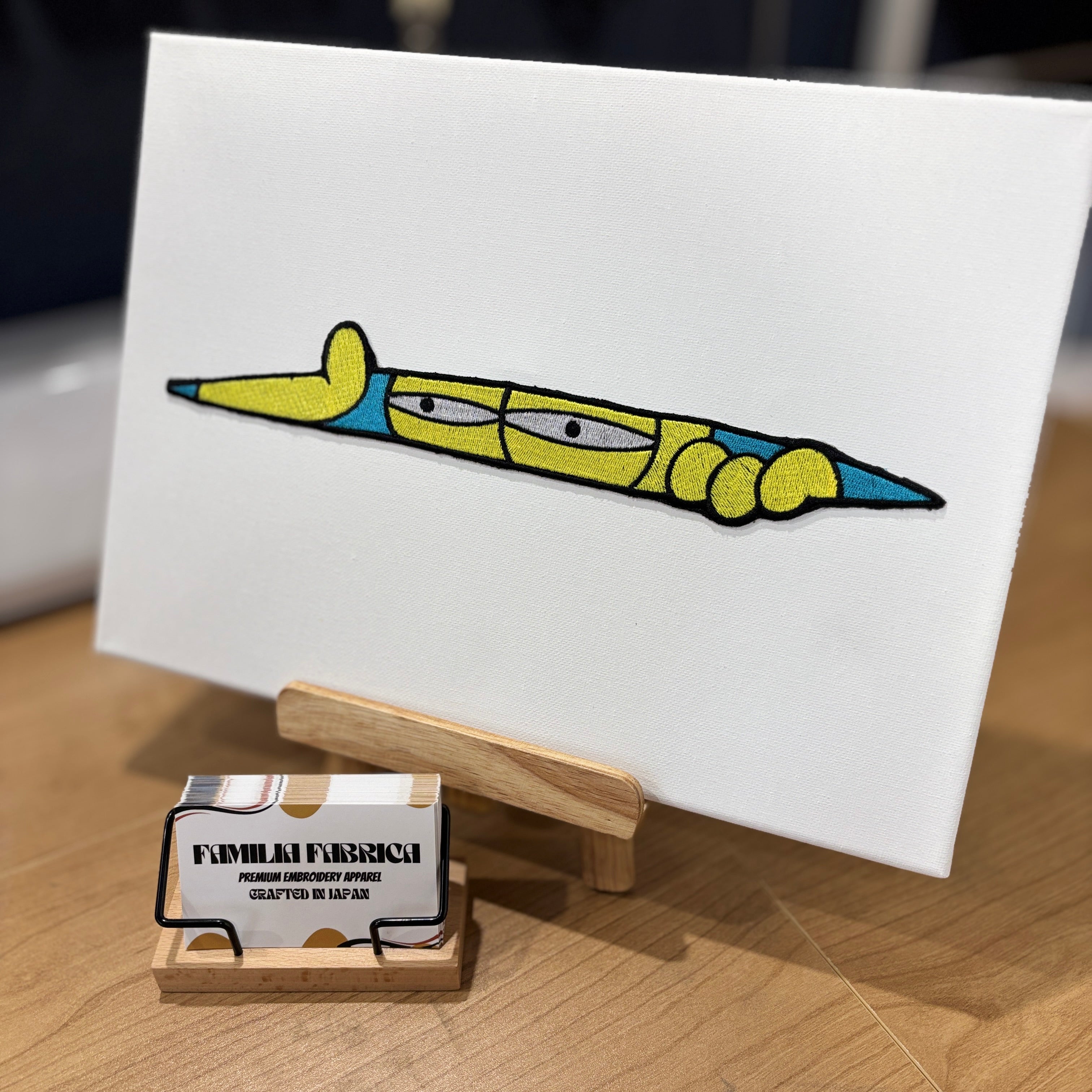 ホーマー・シンプソンの刺繍入り壁飾りキャンバスフレーム