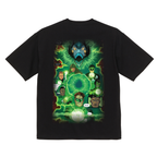 THE LAST GREEN LANTERNS STANDING DC Dark Nights: Death Metal Organic Cotton Graphic T shirt 200 GSM