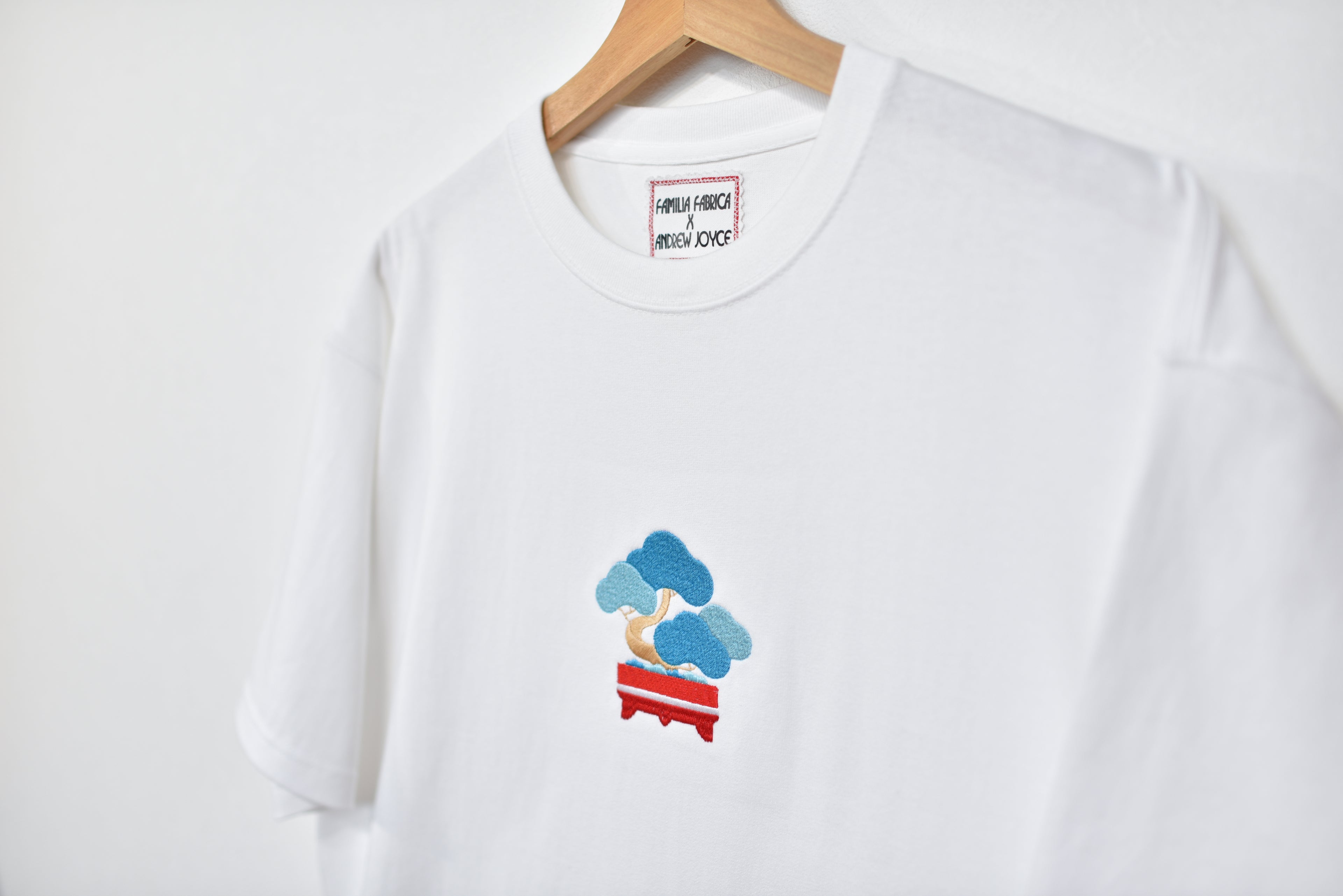 Japanese Bonsai | Embroidered 300GSM Organic Cotton T shirt