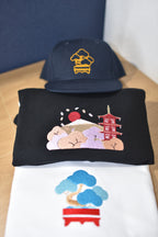 Bonsái Japonés | Gorra Artística de Edición Limitada con Visera Plana Bordada