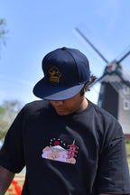Bonsái Japonés | Gorra Artística de Edición Limitada con Visera Plana Bordada