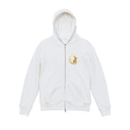 Moonlight Bunny Embroidered 450GSM Heavyweight Pullover Hoodie Sweatshirt