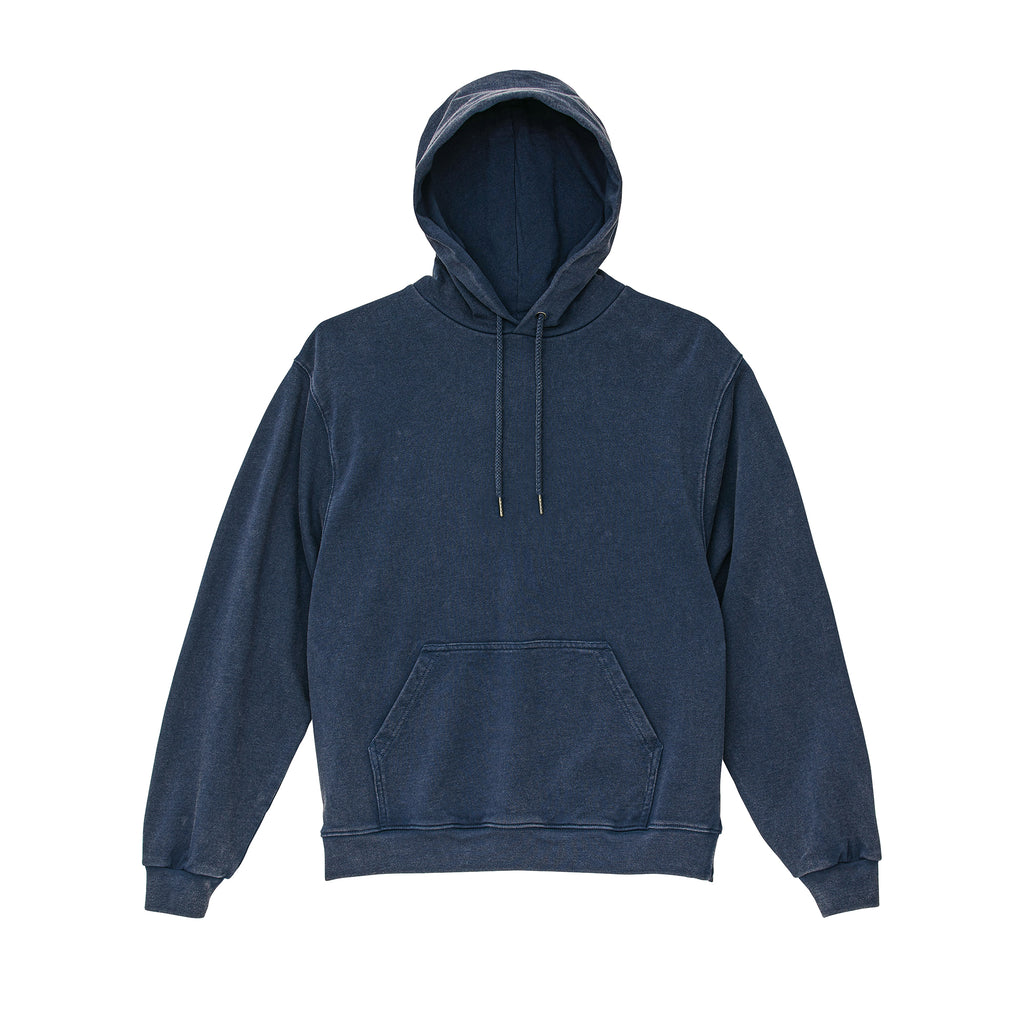 Sweat à capuche vintage premium épais délavé – 100 % coton French Terry 310 g/m²