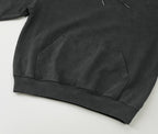 Rare Vintage Spiderman Marvel Acid Wash Faded Black Hoodie & Tote Bag Set