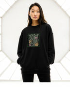 Desert Cactus Floral Illustration Embroidery Hoodie | Sweatshirt