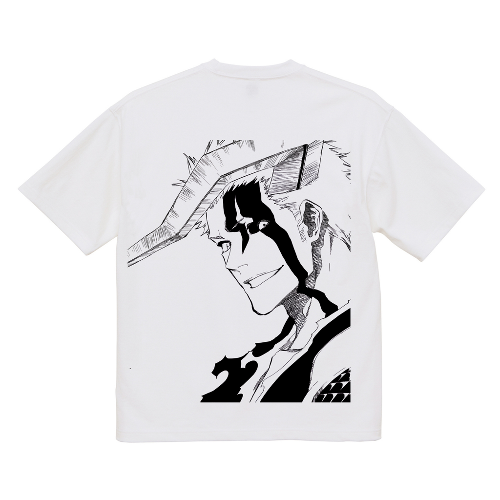 Camiseta gráfica de algodón orgánico Bleach TYBW Ichigo Horn of Salvation 6.5oz 200gsm