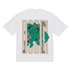 Camiseta Vintage de Quadrinhos do Doutor Destino Marvel Era de Prata Rara Retrô Dr. Doom