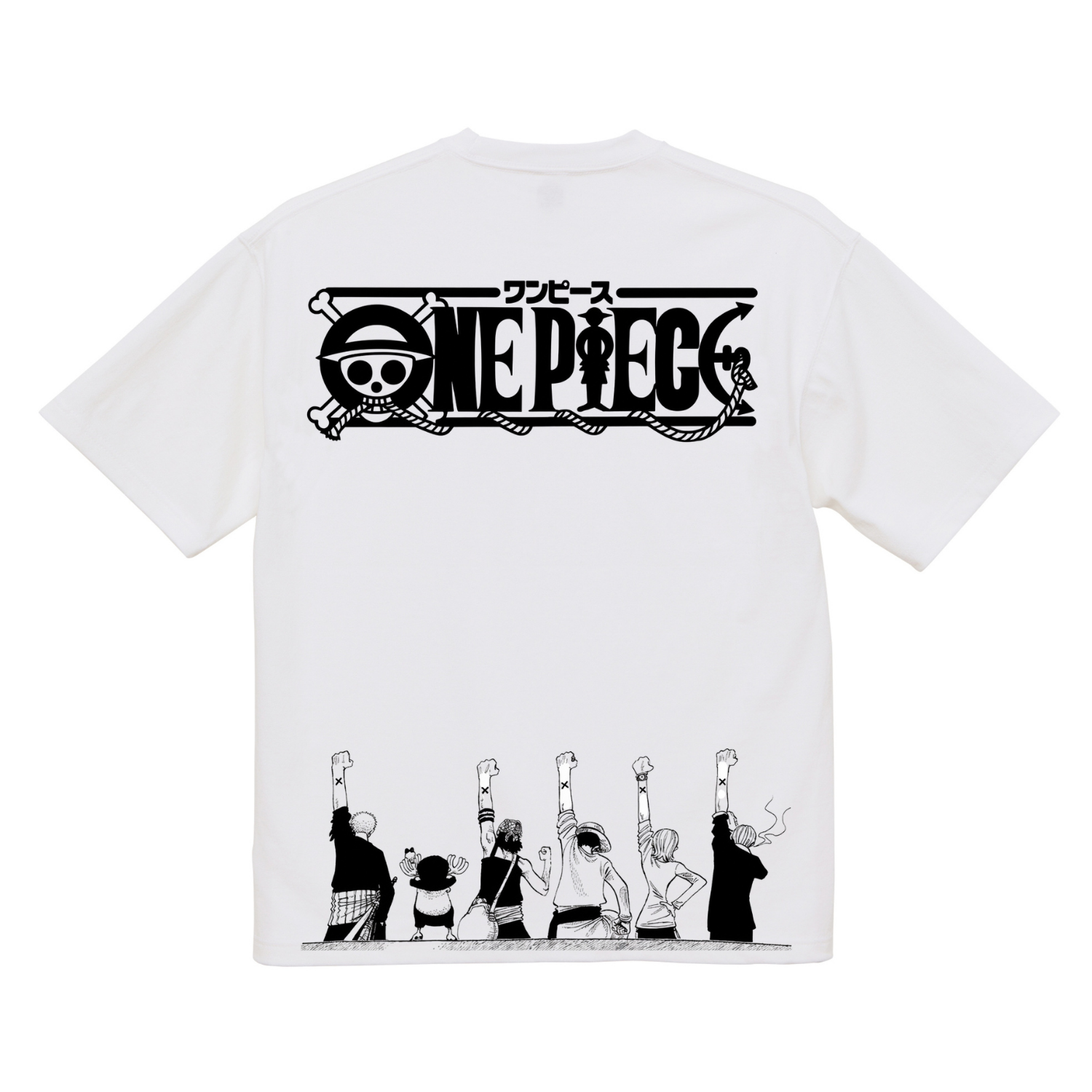 One Piece Straw Hat Pirates Crew Manga Anime Organic Cotton Graphic T Shirt