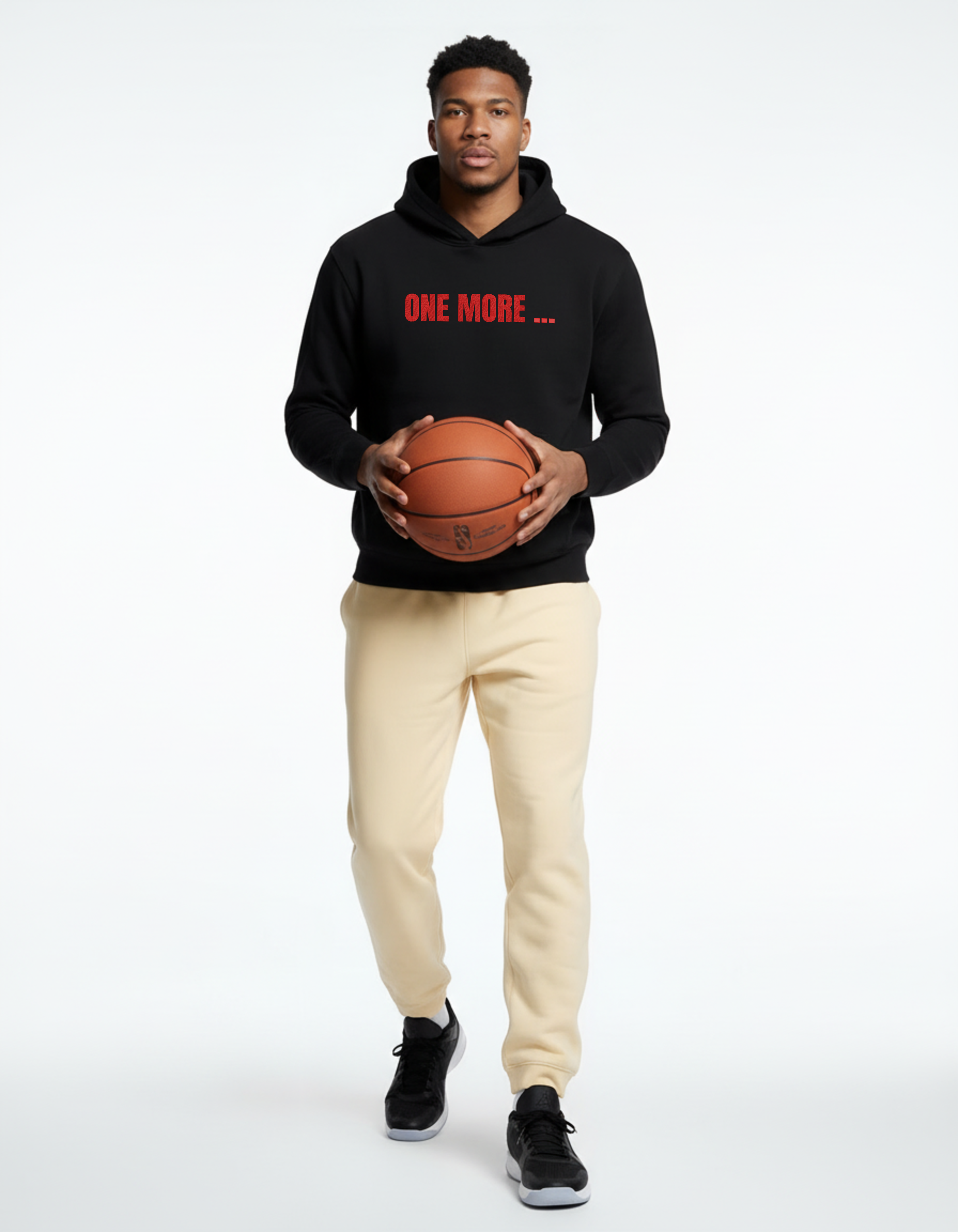 ONE MORE ... Quote for Rlentless Mindset Builders and Creators Embroidered Hoodie | Sweatshirt | T-shirt