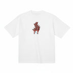 Japanese Torii Gate Premium Cotton Heavyweight Embroidered T shirt