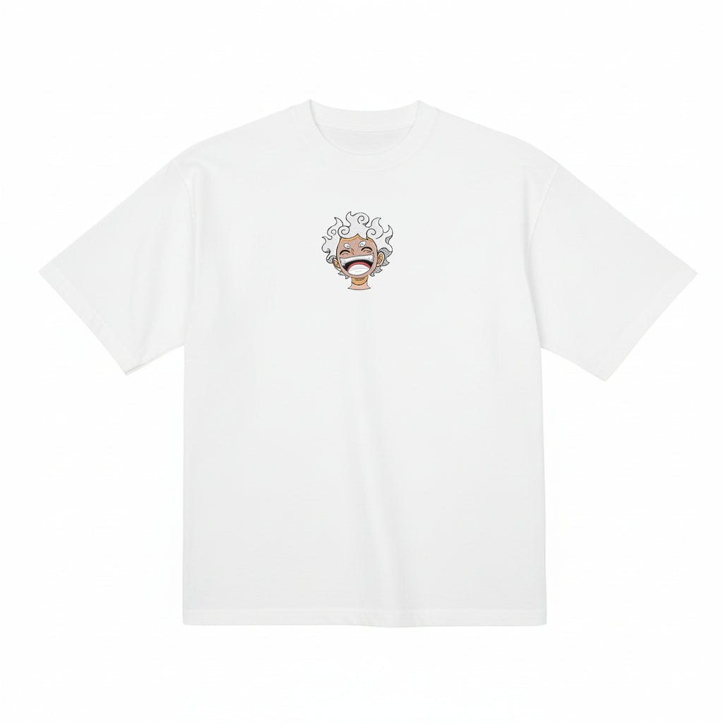 Joy Boy Gear 5 Monkey D Luffy Embroidered Premium T Shirt