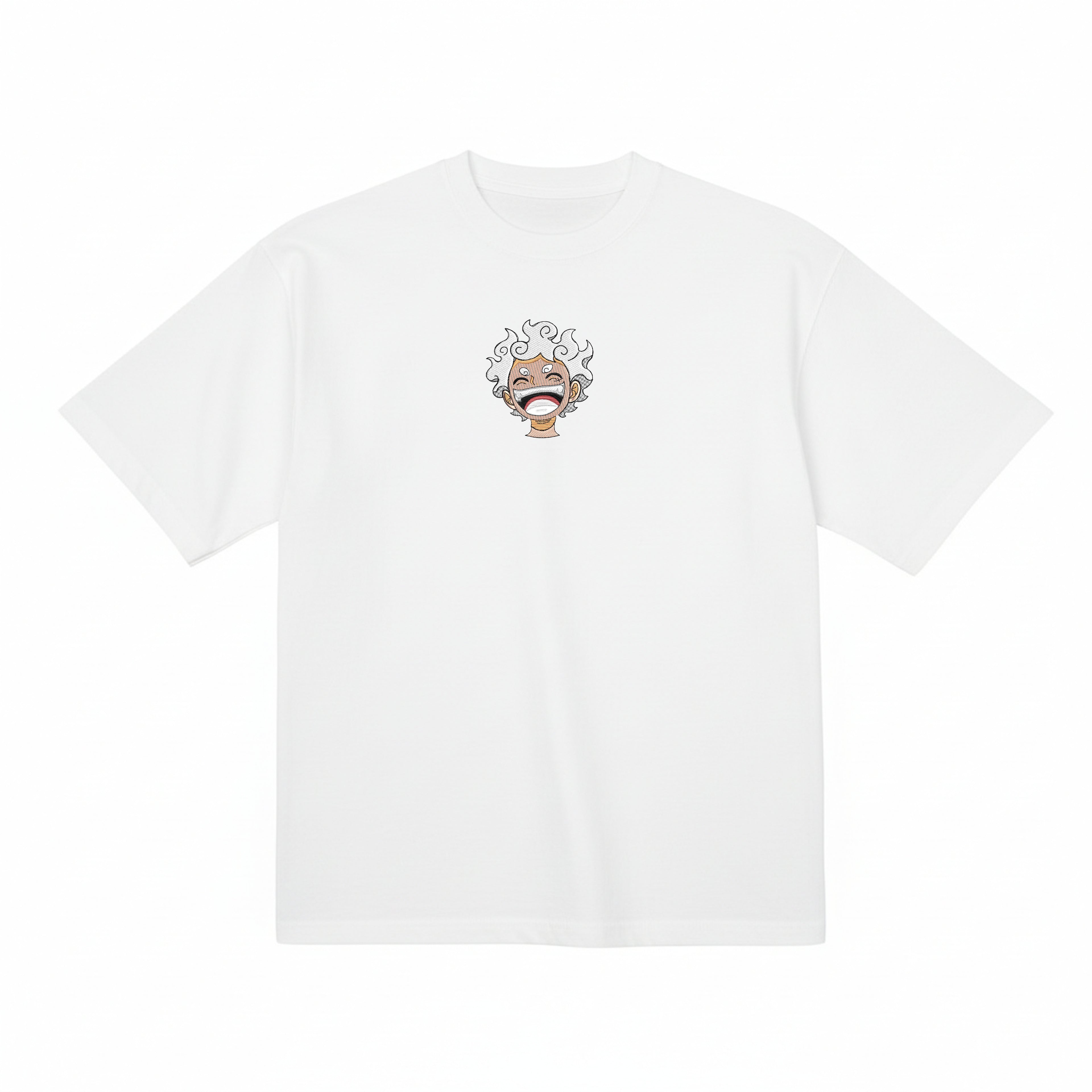 Joy Boy Gear 5 Monkey D Luffy Embroidered Premium T Shirt