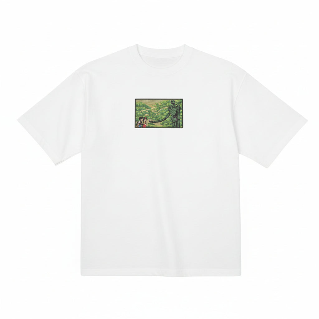 Embroidered Garden of Eden Premium Cotton Heavyweight T shirt