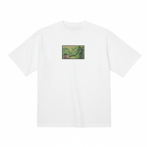 Embroidered Garden of Eden Premium Cotton Heavyweight T shirt