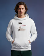 Sudadera con capucha bordada divertida "Déjame pensar demasiado en esto" | Sudadera | Camiseta