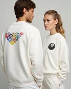 Billiard Eight Ball Rack Embroidery Hoodie | Sweatshirt