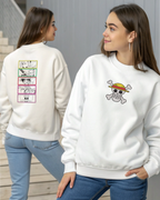 One Piece Straw Hat Crew Embroidery Hoodie | Sweatshirt