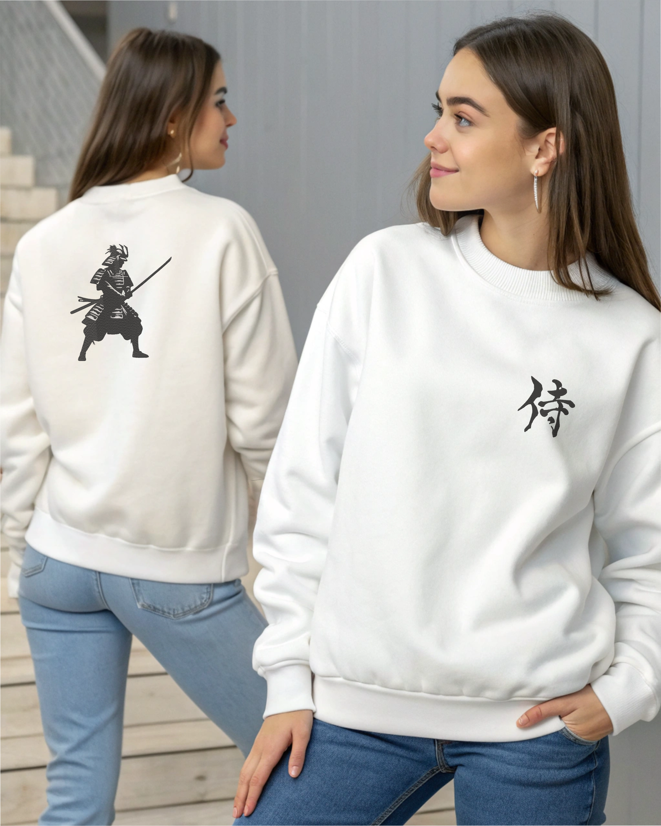 サムライ刺繍パーカー | スウェットシャツ