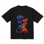 Teenage Mutant Ninja Turtles Vs Street Fighter Organic Cotton Graphic T Shirt