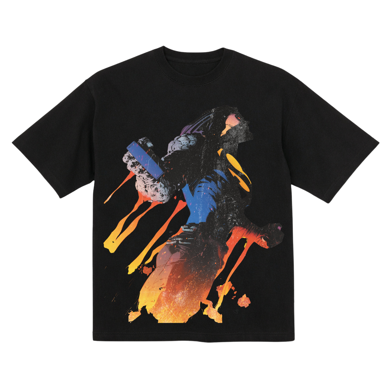 Vintage Superboy-Prime vs. Batman Who Laughs Death Metal Dark DC Universe Tshirt 200GSM