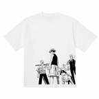 One Piece Straw Hat Pirates Crew Manga Anime Organic Cotton Graphic T Shirt