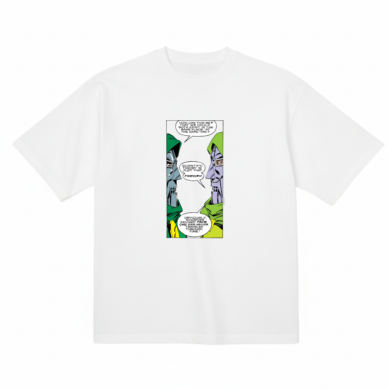 Emperor Victor von Doom Doomquest Arc Organic Cotton Graphic T Shirt 200gsm