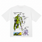 Vintage Dr. Doom Armor Doomsday Marvel Avengers Organic Cotton Graphic T Shirt 200gsm