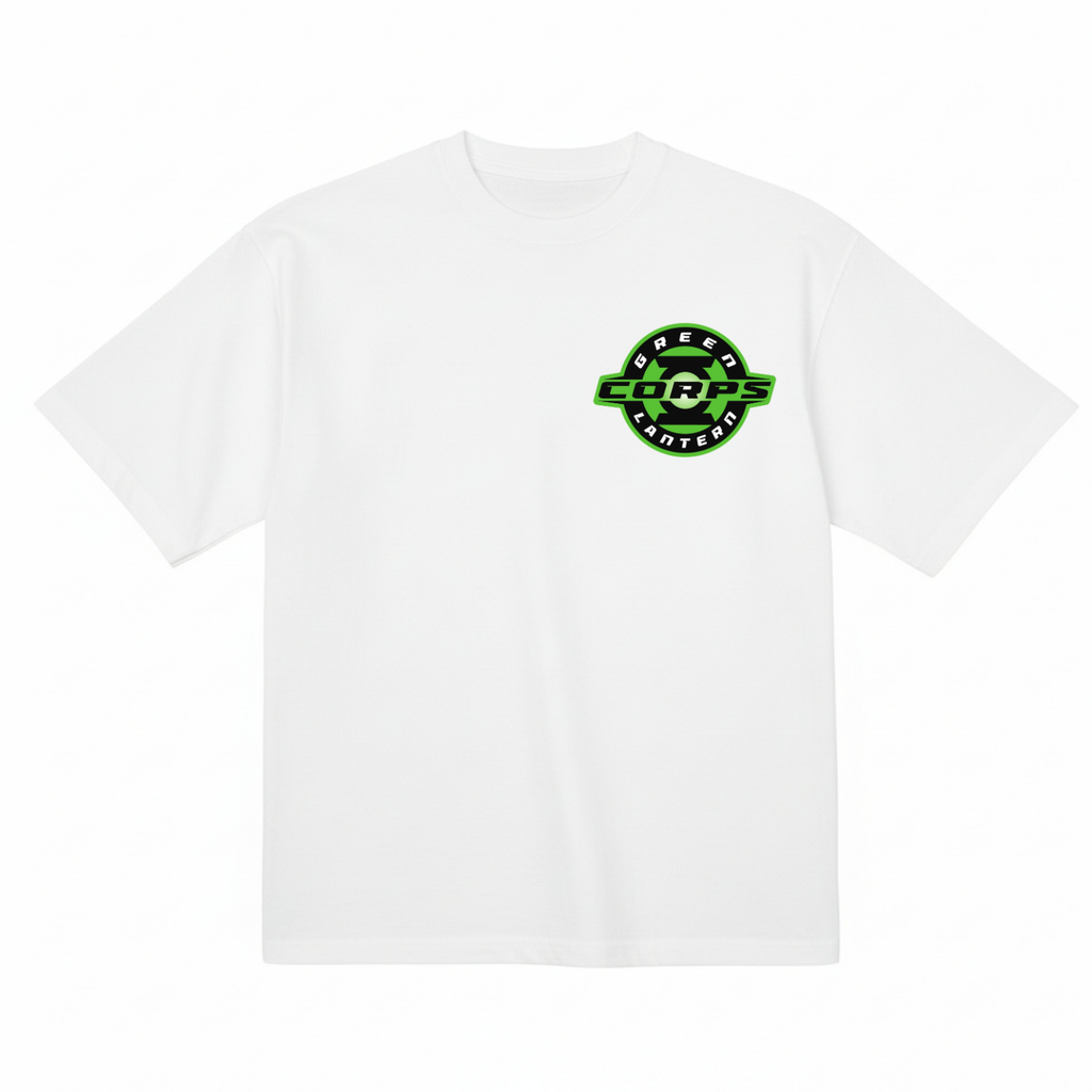 Green Lantern DC Comics Guy Gardner John Stewart Organic Cotton Graphic T shirt 200 GSM