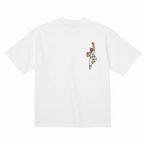 Embroidered Ryu Street Fighter 2026 Organic Cotton Graphic T Shirt 6.5oz 200gsm