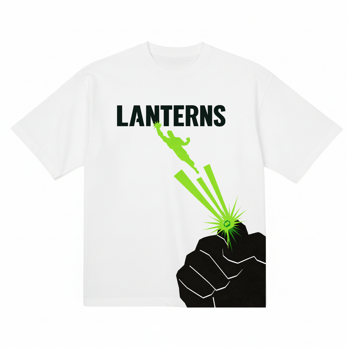 Green Lantern DC Comics Organic Cotton Graphic T shirt 200 GSM