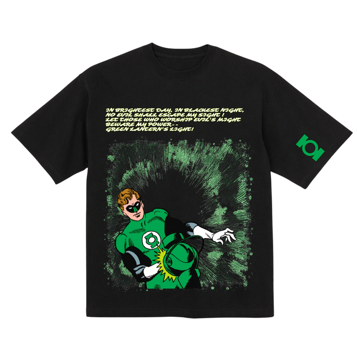 Rare Vintage 80s Green Lanterns Oath Hal Jordan Tee DC Finest Comics Homage