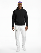 One Piece Straw Hat Pirate Logo Embroidered Sweatpants