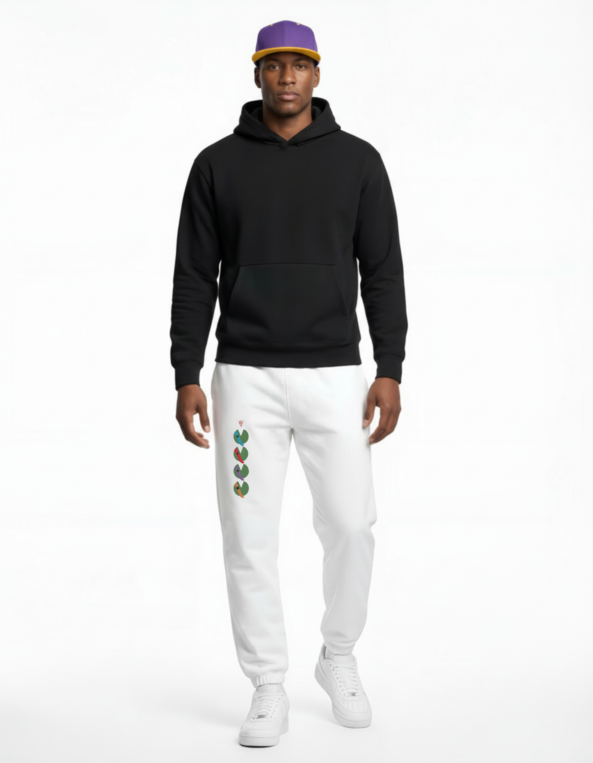 Ninja Turtles Pacman Embroidered Sweatpants