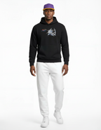 Anime Fantasy Skull Fight Premium Heavyweight Embroidered Hoodie and Sweatshirt